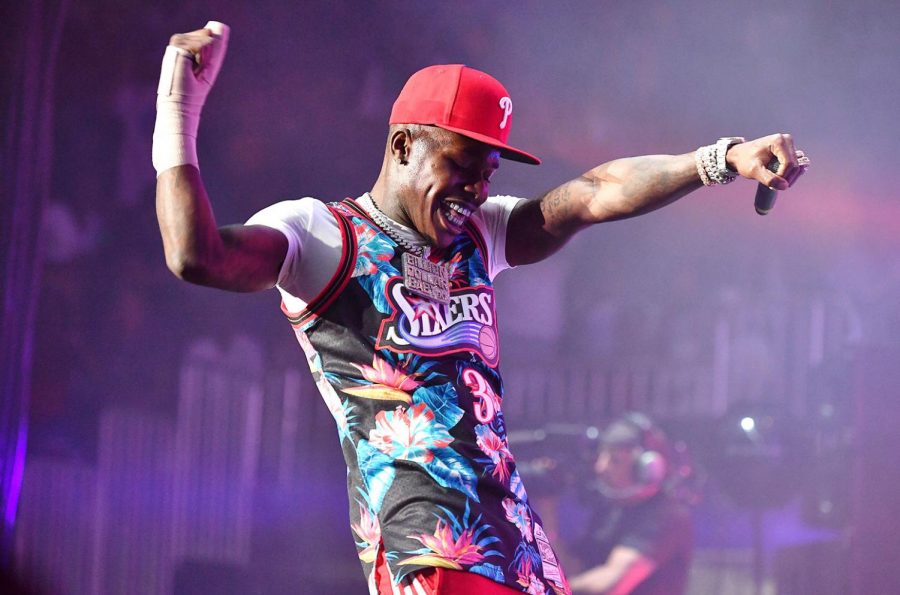 DaBaby performing onstage during the 2019 Hot 107.9 Birthday Bash on June 15, 2019 in Atlanta. 