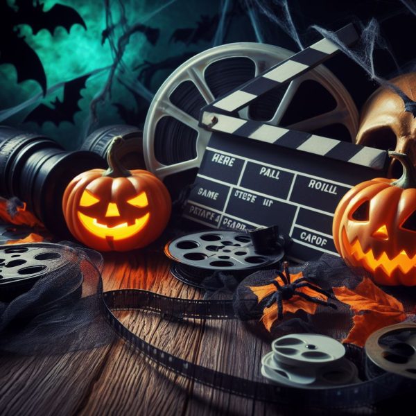 A spooky collection of Filming materials